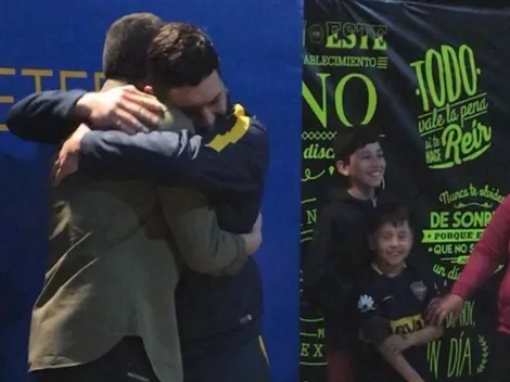 El gesto de Riquelme con los hinchas que fueron a ver la presentación de su partido despedida