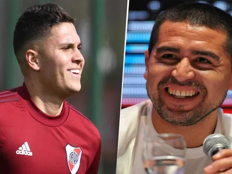 Riquelme se desató en elogios a Juan Fernando Quintero: "Tiene una zurda increíble"