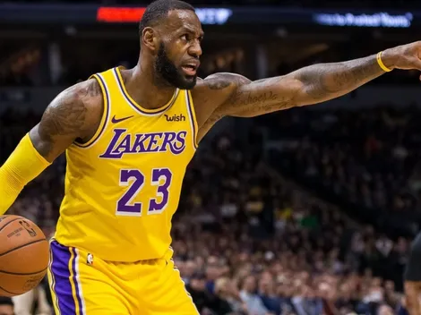 LeBron James le rindió un sentido homenaje a una leyenda de Los Ángeles con la camiseta más increíble