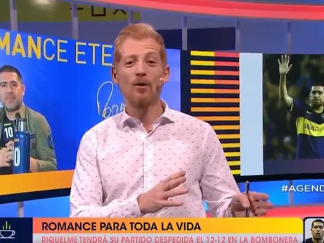 Liberman usó toda su editorial para rendirse a los pies de Riquelme