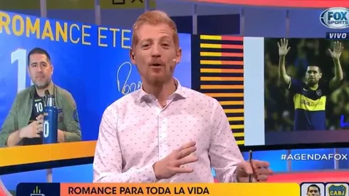 Liberman usó toda su editorial para rendirse a los pies de Riquelme