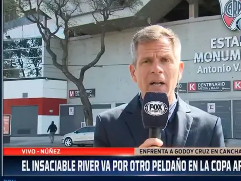 Fox Sports: así formará esta noche River ante Godoy Cruz