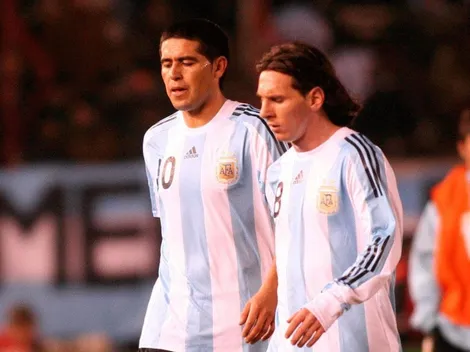 El pedido que le hizo Messi a Riquelme por su despedida en La Bombonera