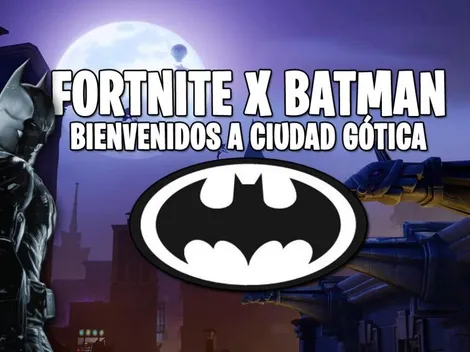 Fortnite tendrá un crossover con Batman ¡Bienvenidos a Ciudad Gótica!
