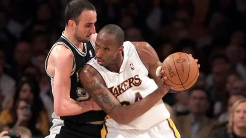 Kobe Bryant se calentó con Manu Ginóbili y finalmente explicó por qué