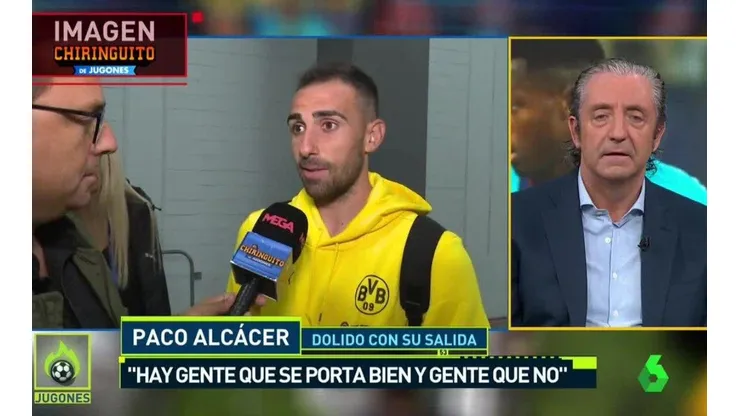 Paco Alcácer dispara contra el Barcelona: "Hubo gente que se portó mal conmigo"