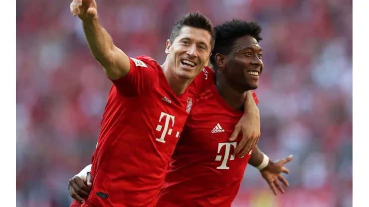 Robert Lewandowski, David Alaba