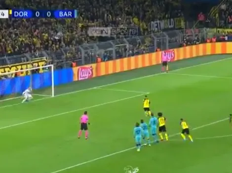 Reus tuvo el 1-0 de penal, pero ter Stegen demostró ser el mejor arquero del mundo