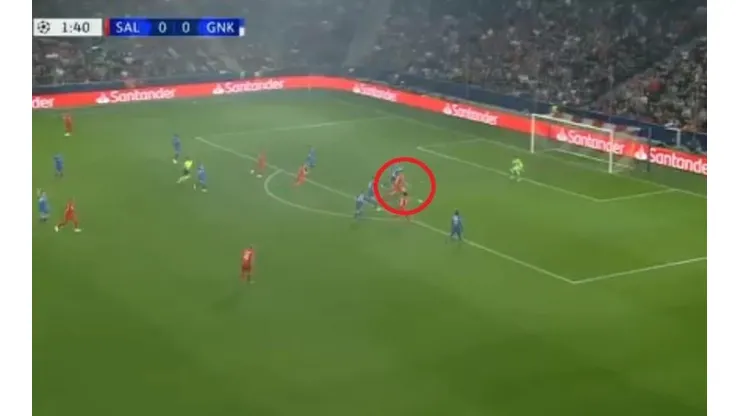 El gol de Erling Haland.