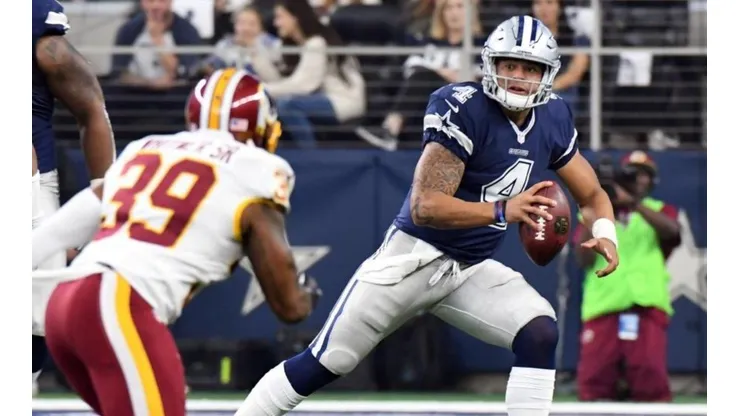 Dak Prescott calentó la rivalidad con los Redskins respondiendo las palabras de Josh Norman