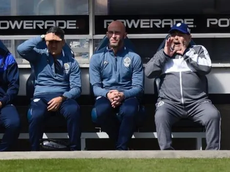 Las causas de la ausencia de Maradona en el entrenamiento de martes de Gimnasia