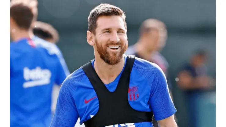 Llegó el posteo de Messi en Instagram el día del debut de Barcelona en Champions League