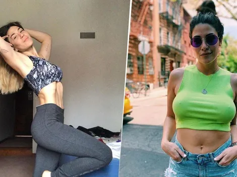 Jimena Baron subió una fotito "fuera de foco, pero ya en casa" e Ivana Nadal le comentó: "Diooooos"