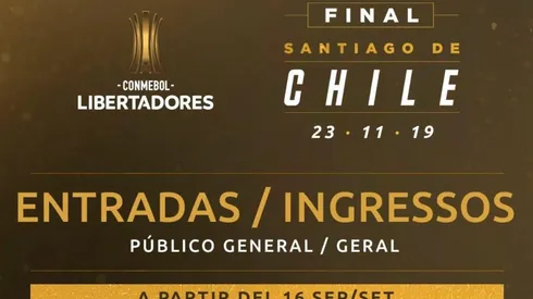 Las primeras entradas para la final de la Libertadores se agotaron en un minuto