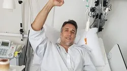 Un crack: Batistuta metió posteo en Instagram tras su operación de tobillo