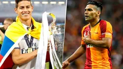 Los récords que pueden romper James Rodríguez y Falcao en Champions League