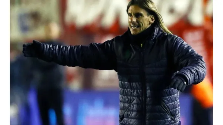 Sebastián Beccacece, entrenador de Independiente.