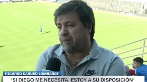 Ricardo Caruso Lombardi habló sobre Diego Maradona.