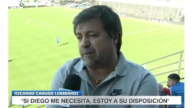 Ricardo Caruso Lombardi habló sobre Diego Maradona.
