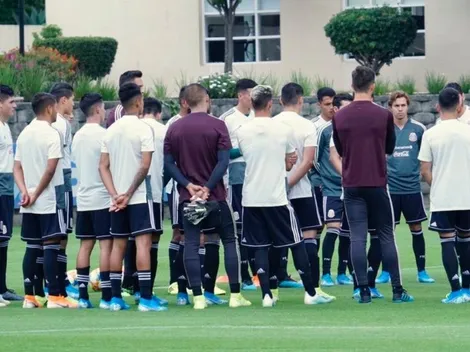 La Selección de México inició el microciclo con caras nuevas