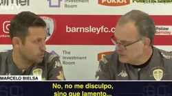 Es viral: el "reto" de Bielsa a su traductor en plena conferencia de prensa