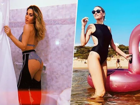 Jimena Baron subió video y la mujer de De Rossi le comentó: "Eso si que es espeluznante"