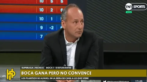 Costa: "Hay jugadores que piensan que si Alfaro se siente inferior a River, Boca la va a pasar mal"