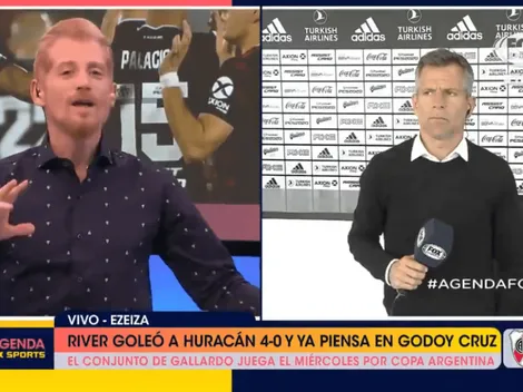 Liberman, enloquecido con un jugador de River: "Hoy, lejos, tiene que ser titular en la Selección Argentina"