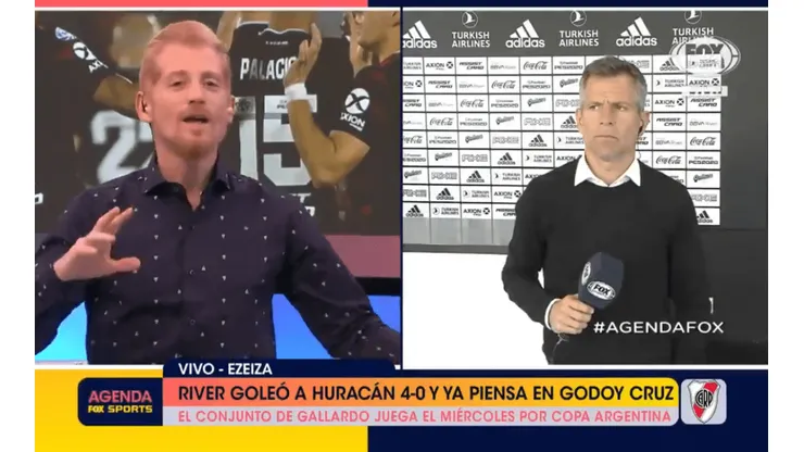 Liberman, enloquecido con un jugador de River: "Hoy, lejos, tiene que ser titular en la Selección Argentina"