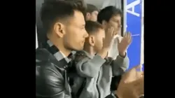 Modo Mateo Messi: el hijo de Mauro Zárate vibró al ritmo de los hinchas de Boca