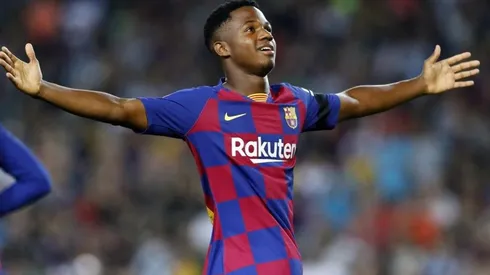 España quiere hacer con Ansu Fati lo que no pudo con Lionel Messi