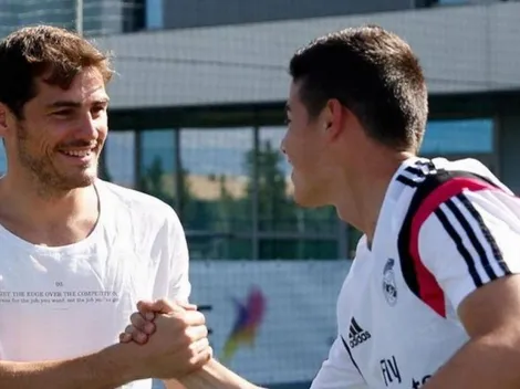 Otra leyenda se rinde a los pies de James: ¡Iker Casillas elogió al colombiano!