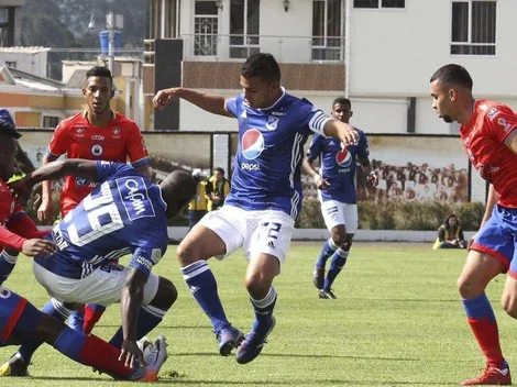 La titular de Millonarios para enfrentar a Pasto y volver a la senda de la victoria