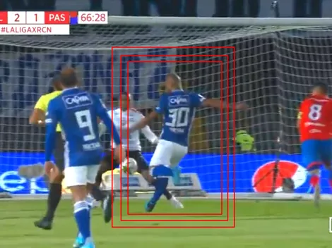 Payares se vistió de '9' y con frialdad le da la remontada a Millonarios contra Pasto