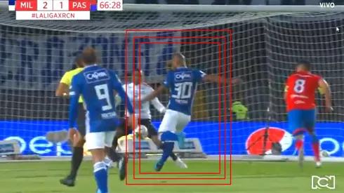 Payares se vistió de '9' y con frialdad le da la remontada a Millonarios contra Pasto