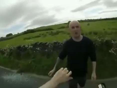 Video viral: tuvieron un accidente diabólico en la ruta y su reacción es muy difícil de entender