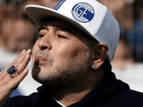 Debuta Diego: regalito de Racing a Maradona en la previa del partido