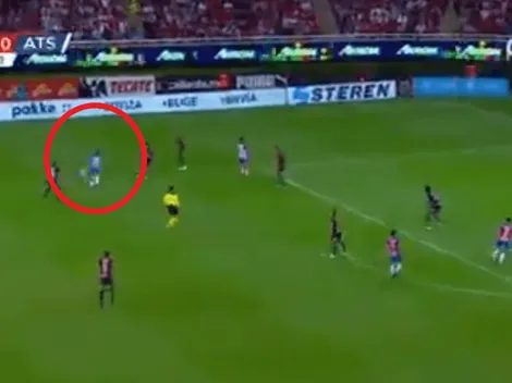 Un animal: Alexis Vega le pegó desde su casa y marcó el gol de la fecha para darle la ventaja al Atlas