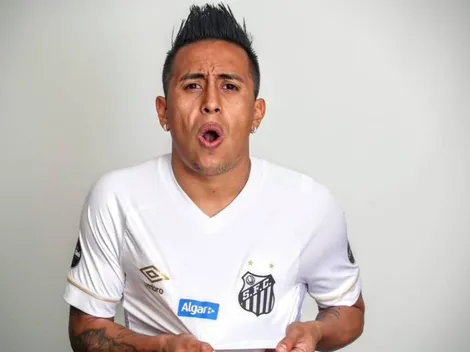 ¡Y un día volvió! Christian Cueva jugó en el Santos FC después de 4 meses