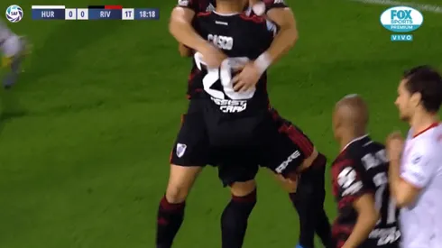 El festejo de Milton Casco.