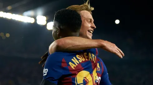 Ansu Fati le cuida la corona a Messi: Barcelona goleó al Valencia y el canterano la rompió