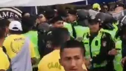 Problemas y bronca entre fans de América y la Policía