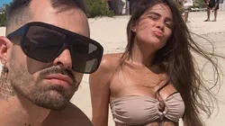 Mike Bahía le pegó una patada en la cara a Greeicy y ella lo subió en Instagram