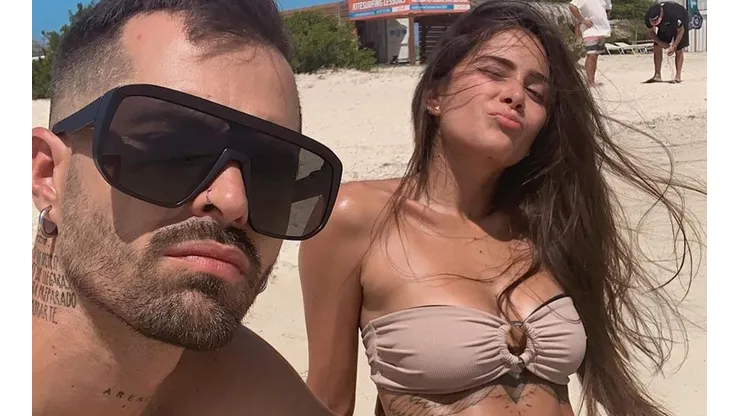 Mike Bahía le pegó una patada en la cara a Greeicy y ella lo subió en Instagram