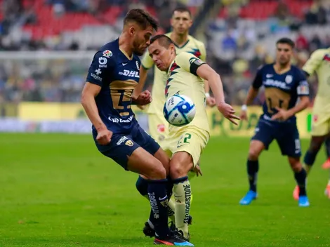 Ni así: América jugó 75 minutos con uno menos pero Pumas apenas igualó