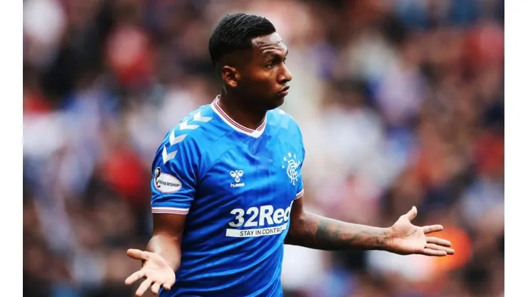 Alfredo Morelos, goleador del Rangers de Escocia.