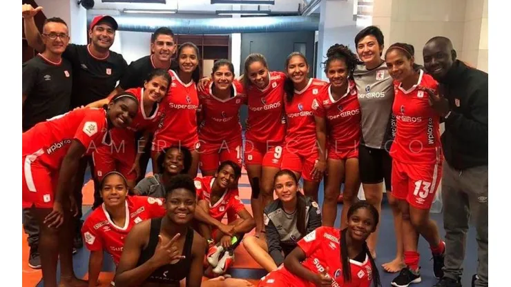 América de Cali femenino.