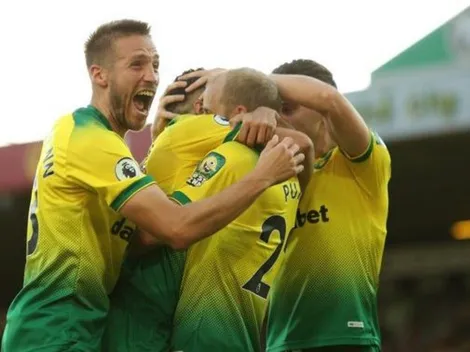 Norwich dio la sorpresa del día, le sacó el invicto al City y ayudó al Liverpool