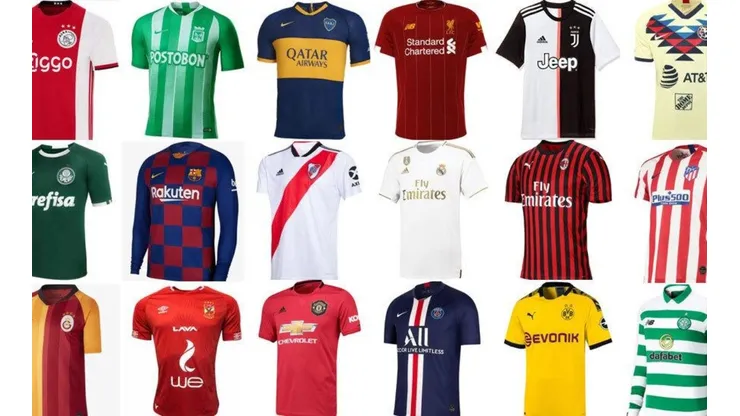 Las playeras de fútbol más lindas, según Marca. (Foto: sitio web Marca)