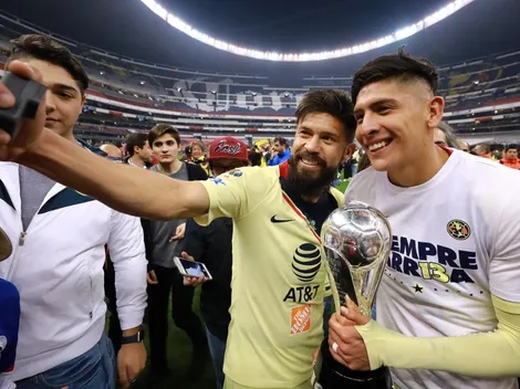 El regalo de Edson Álvarez para Oribe Peralta